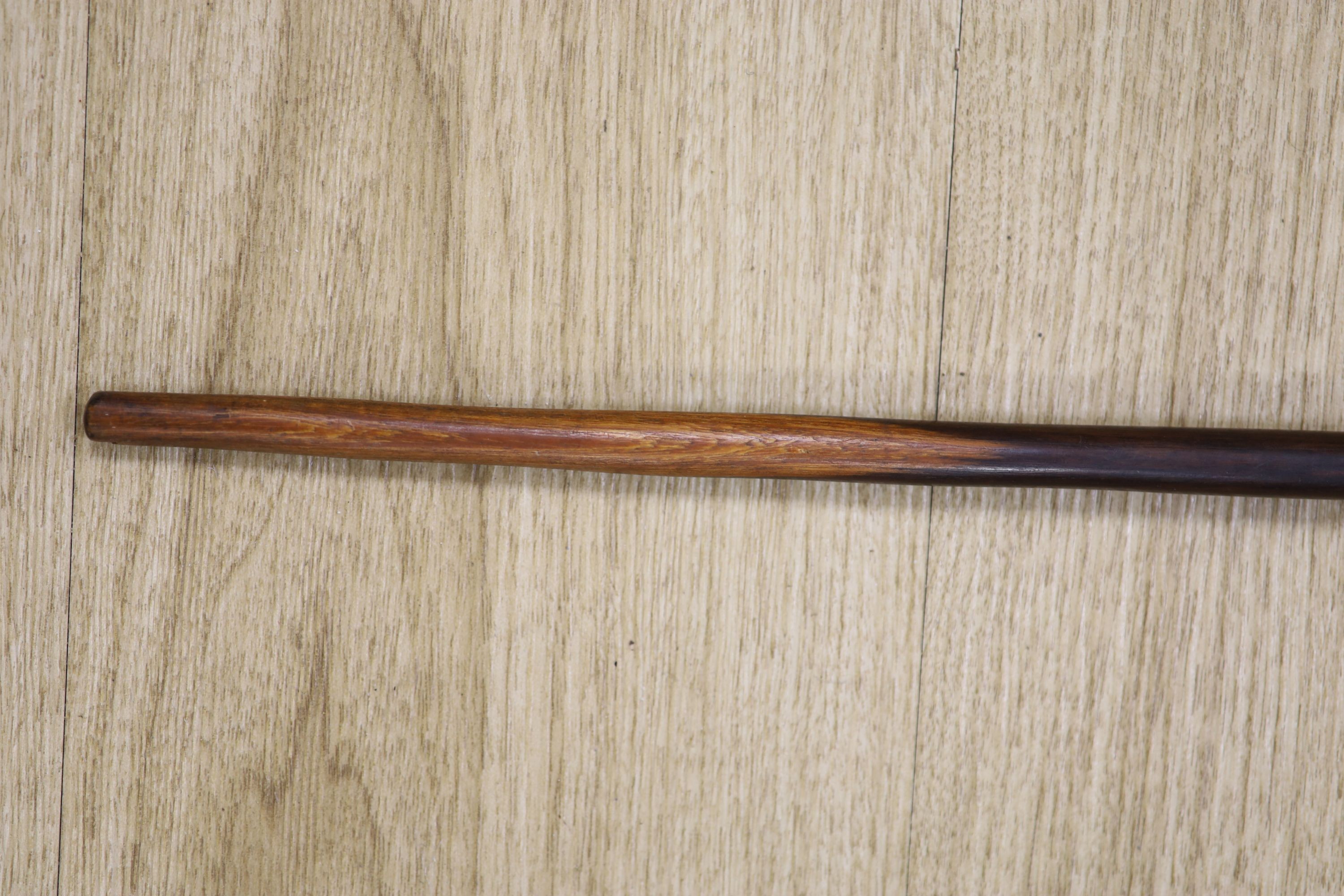 A 19th century Zulu walking stick (old repair)